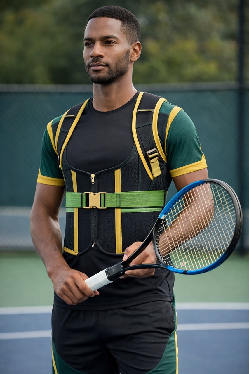 sports vest, athletic wear, sports clothing, fitness gear, training gear, performance wear, gym wear, protective gear, equipment, sports equipment, ac